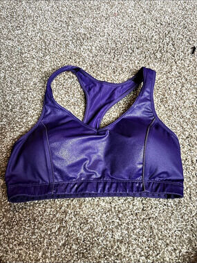 Moving Comfort Women's Sports Bra Purple Medium